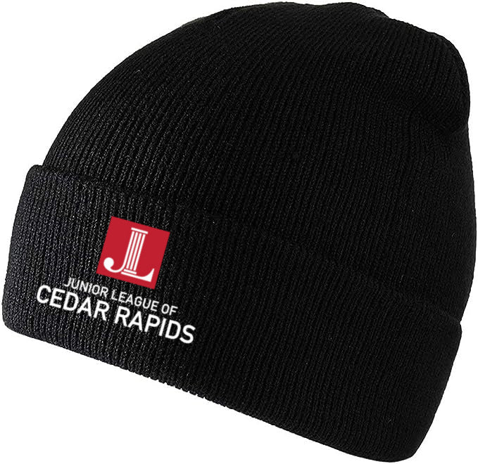 JL Cedar Rapids "Logo" Embroidered Cuffed Knit Beanie