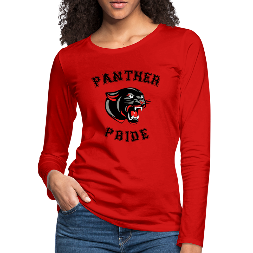 Patterson Women's Premium Long Sleeve T-Shirt - red