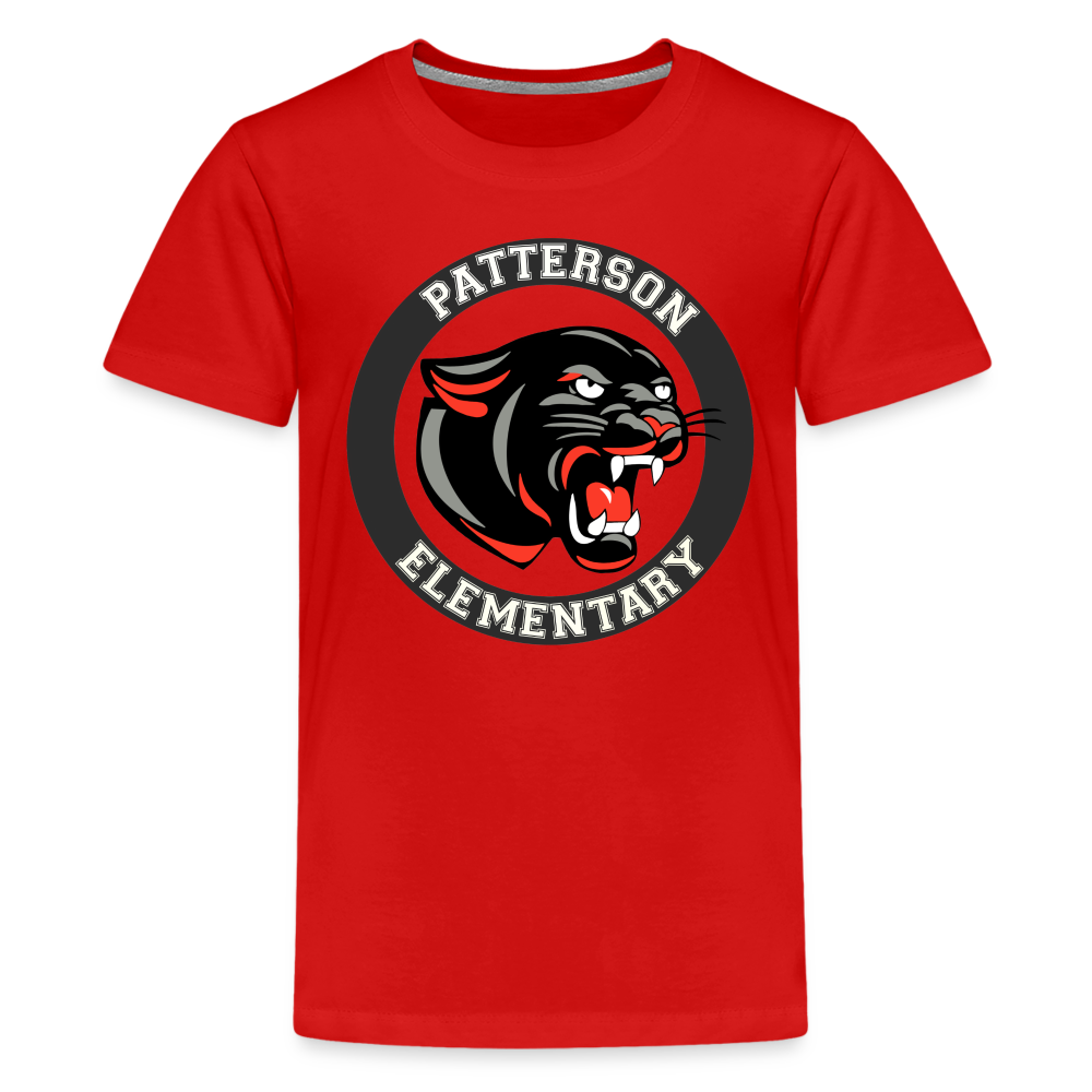 Patterson "Ring Logo" Kids' Premium T-Shirt - red