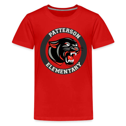 Patterson "Ring Logo" Kids' Premium T-Shirt - red