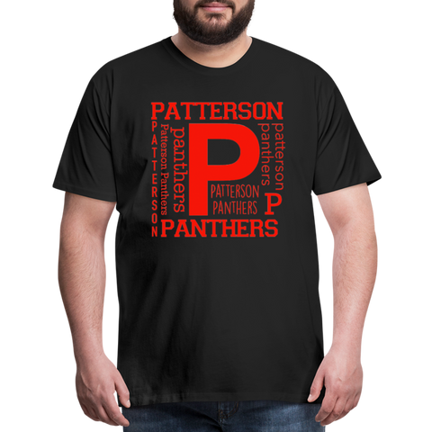Patterson "Word Cloud" Unisex Premium T-Shirt - black