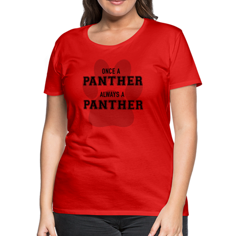 Patterson "Always a Panther" Women’s Premium T-Shirt - red