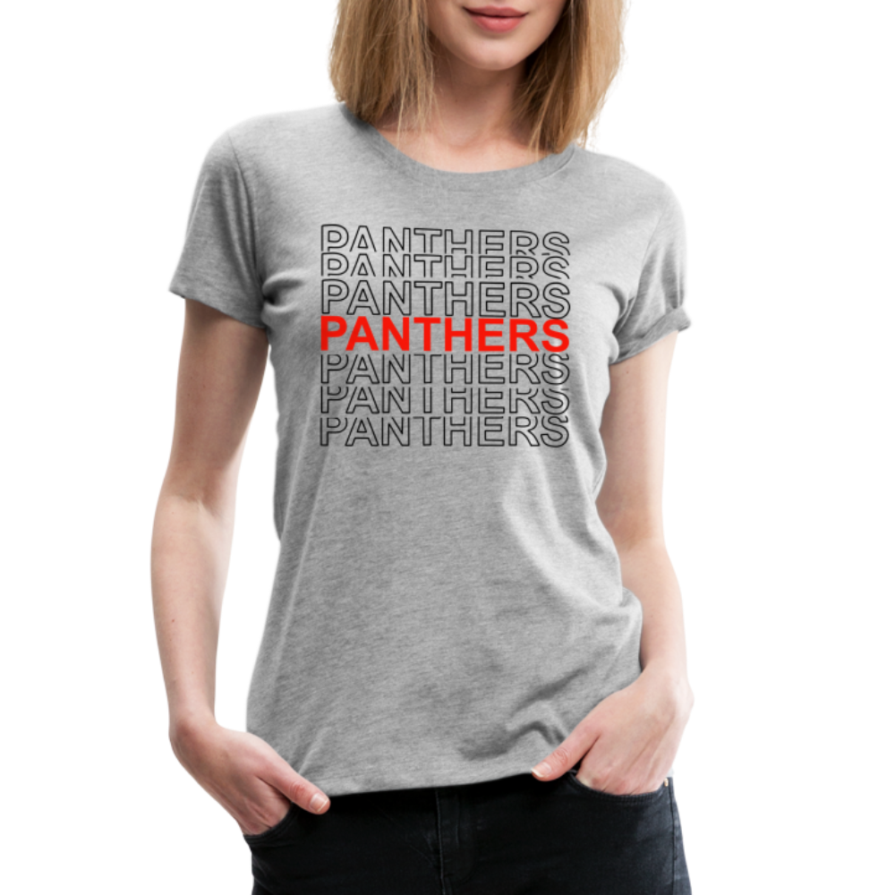 Patterson "Panthers" Women’s Premium T-Shirt - heather gray