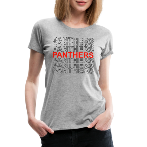 Patterson "Panthers" Women’s Premium T-Shirt - heather gray