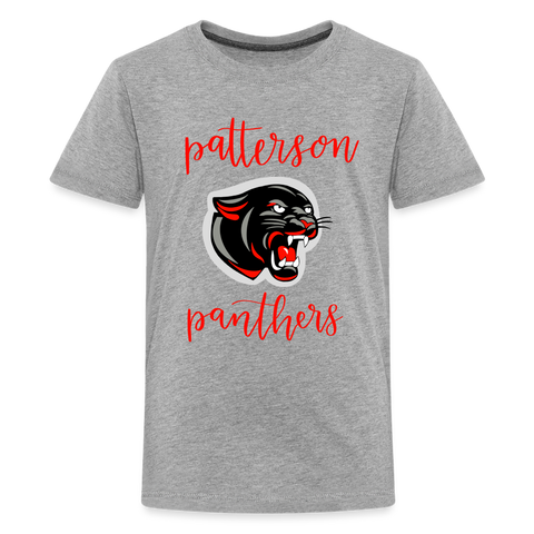 Patterson "Roar" Kids' Premium T-Shirt - heather gray