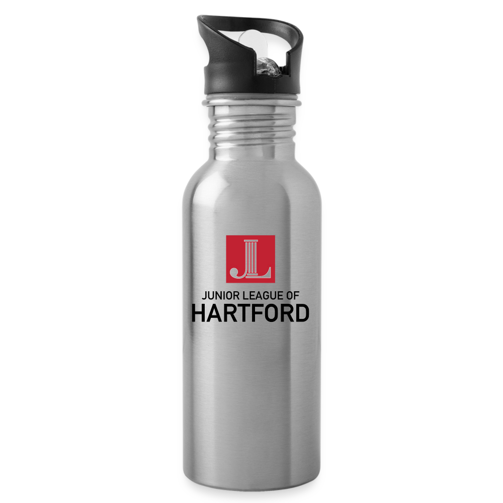 JL Hartford Water Bottle - silver