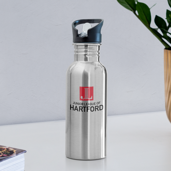 JL Hartford Water Bottle - silver