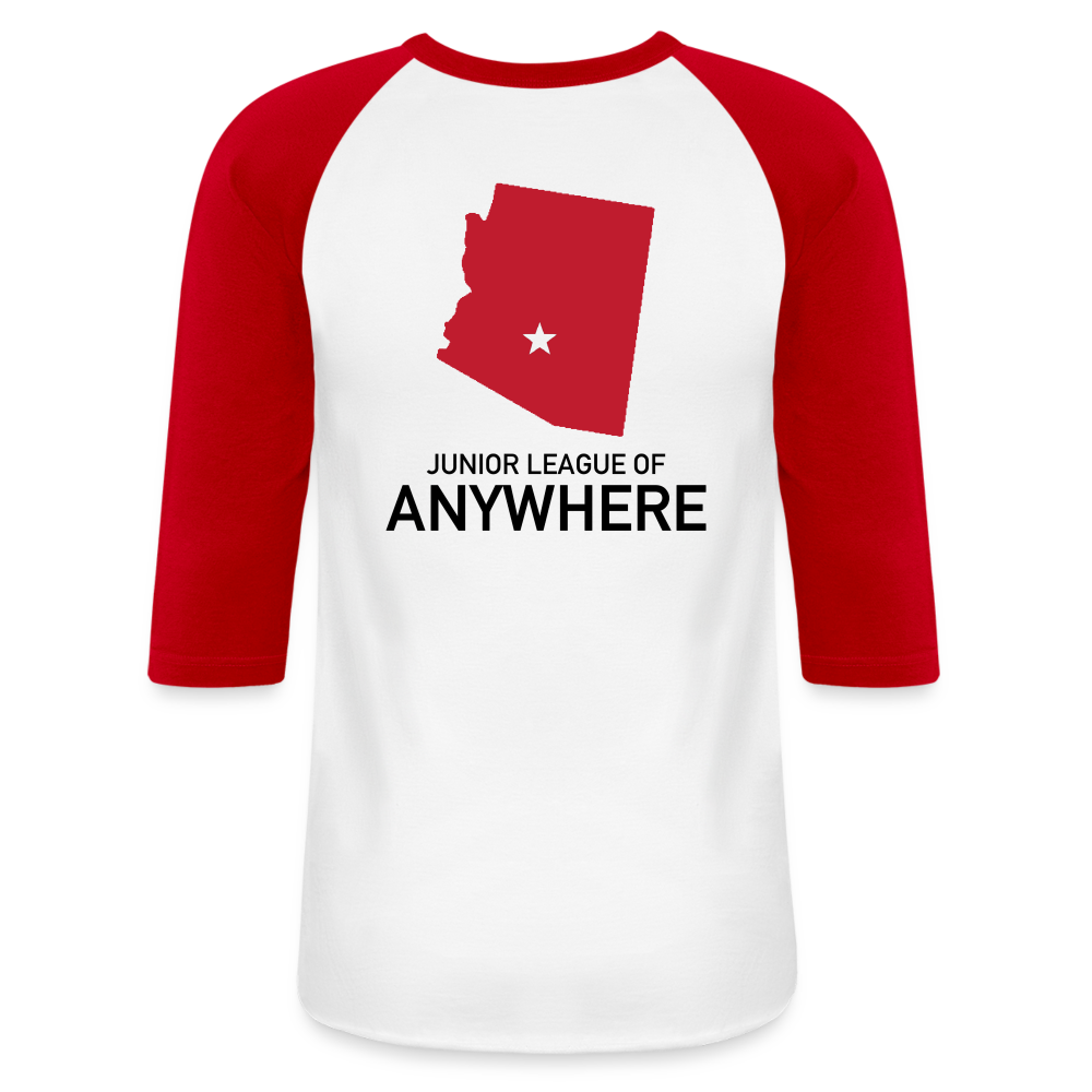 CATALOG Baseball T-Shirt - white/red
