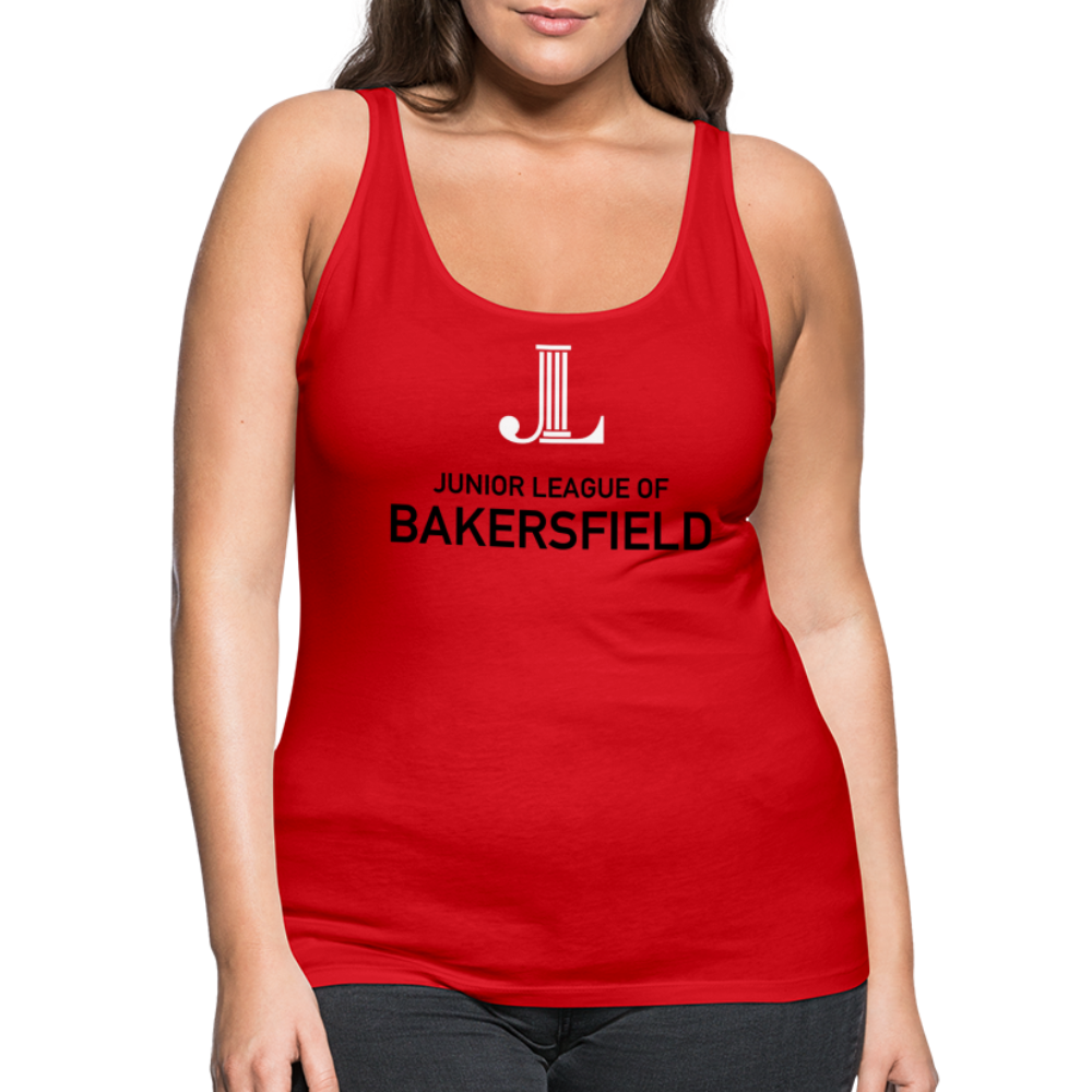 JL Bakersfield "Logo" Women’s Premium Tank Top - red