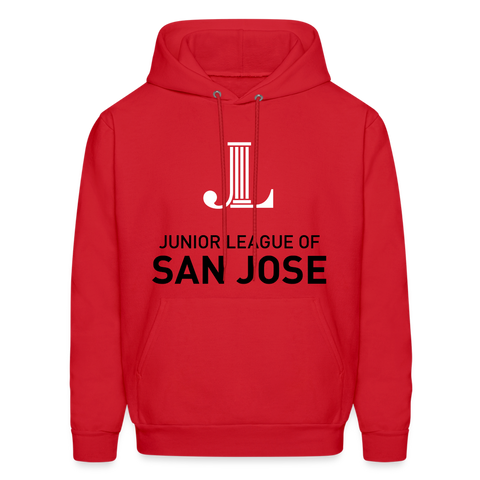 JL San Jose "Logo" Unisex Hoodie - red