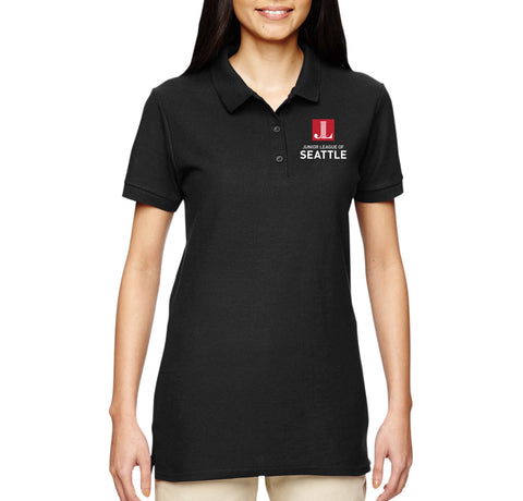 JL Seattle Women's "Logo" Embroidered Polo