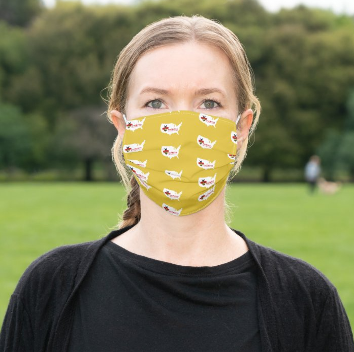 LLS "Team Bee Positive" Cloth Face Mask