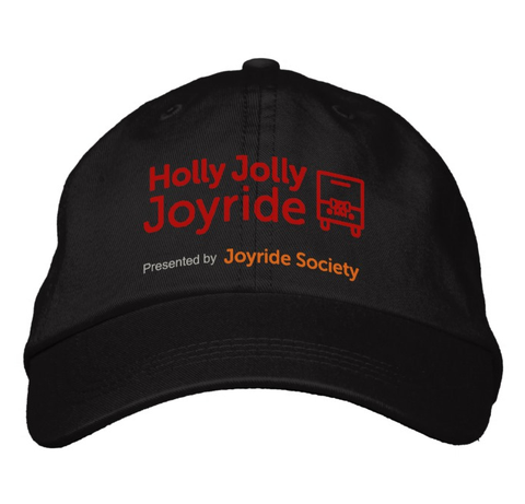 Joyride Society "Holly Jolly" Embroidered Cap
