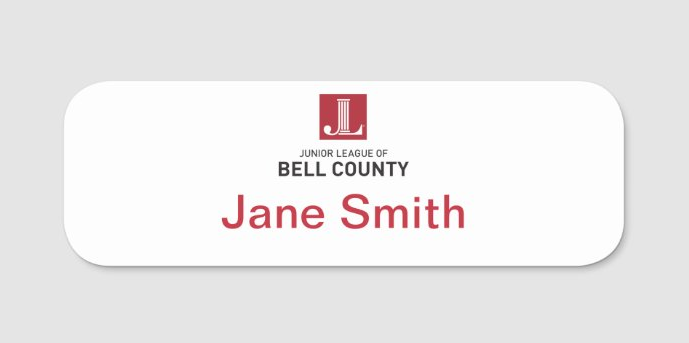 JL Bell County Name Tag (Members Only)