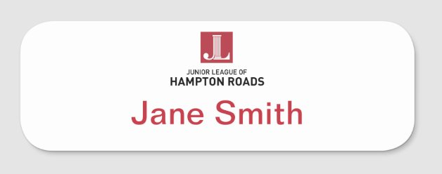JL Hampton Roads Name Tag (Members Only)