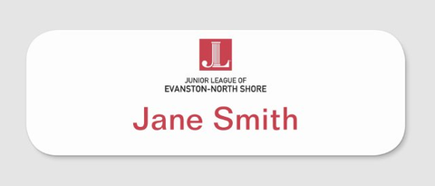JL Evanston-North Shore Name Tag (Members Only)