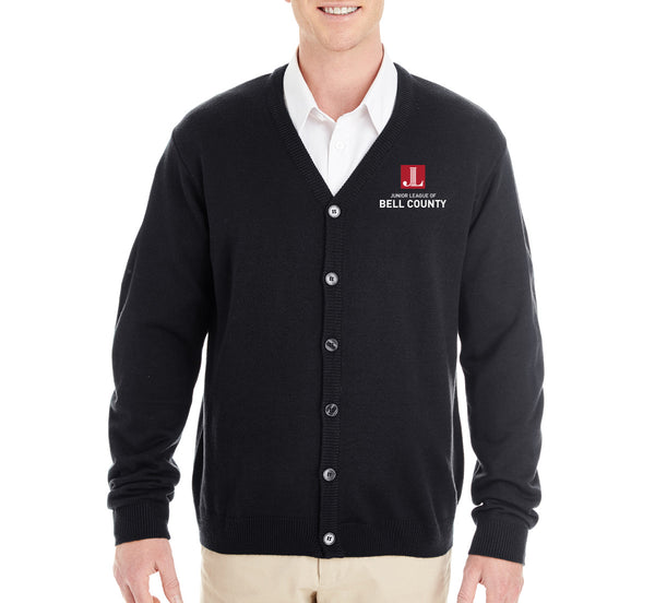 JL Bell County Unisex "Logo" Embroidered Cardigan