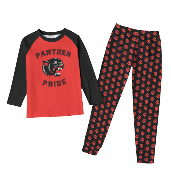 Patterson "Panther Pride" All-Over Print Kid's Sleep Pajamas