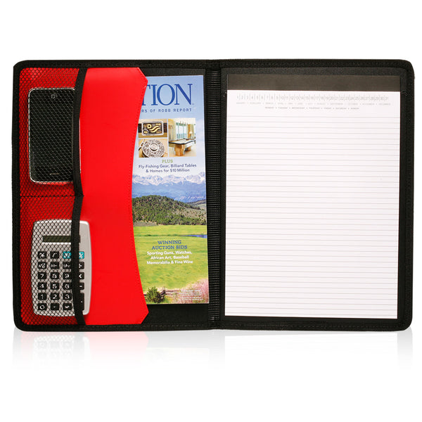ARCHIVE JLP **LAST CHANCE** "Logo" Leather Refillable Notebook