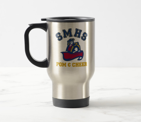 SMHS Pom & Cheer Travel Mug