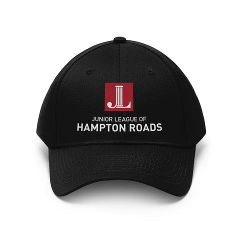 JL Hampton Roads Embroidered "Logo" Unisex Twill Hat