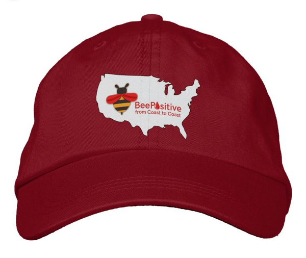 LLS "Team Bee Positive" Embroidered Twill Hat