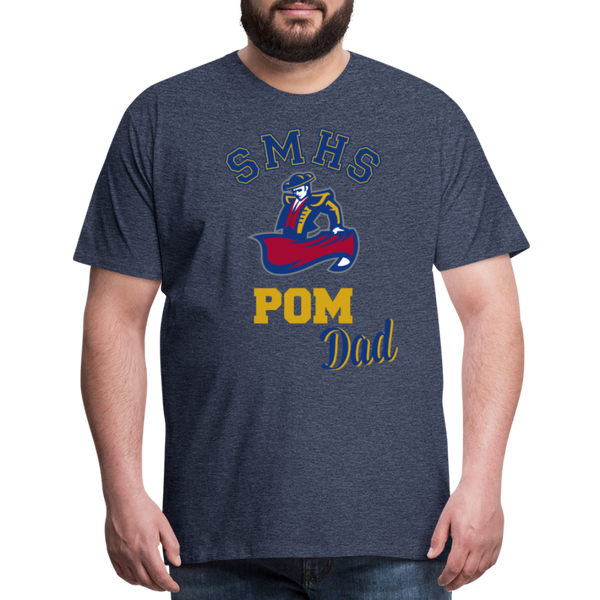 SMHS Pom & Cheer CUSTOMIZED "Pom Dad" Unisex Premium T-Shirt