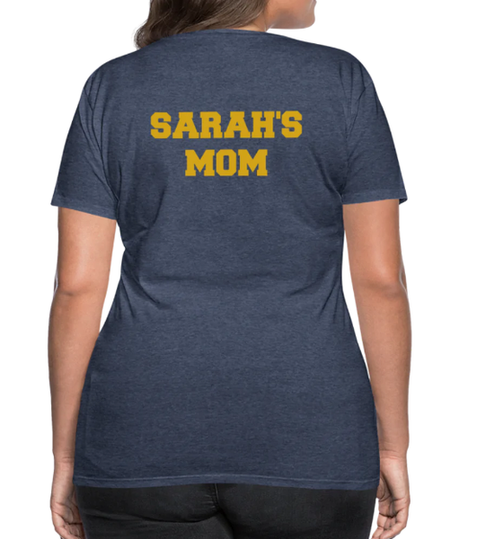 SMHS Pom & Cheer CUSTOMIZED "Student's Cheer Mom" Women’s Premium T-Shirt