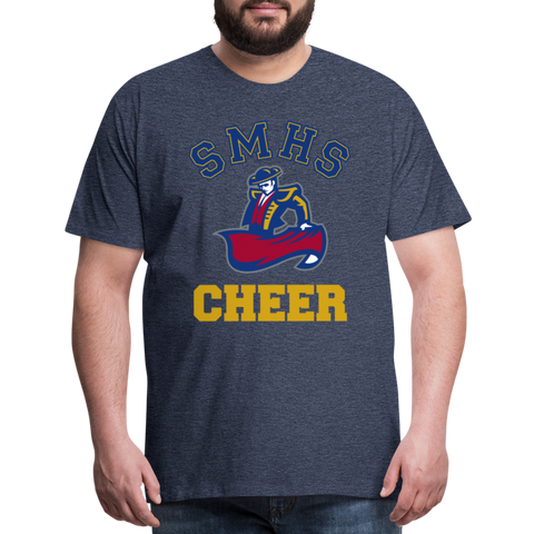 SMHS Pom & Cheer CUSTOMIZED "Student's Cheer Dad" Unisex Premium T-Shirt