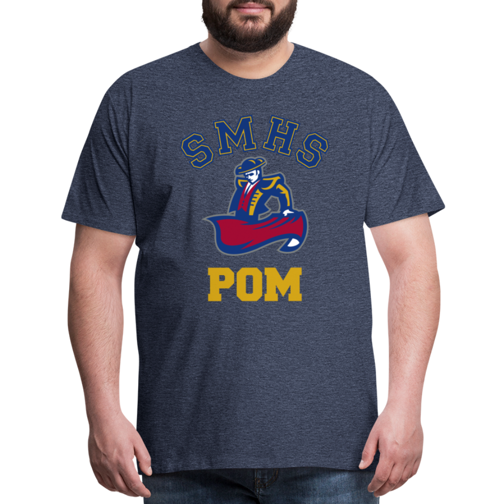 SMHS Pom & Cheer CUSTOMIZED "Student's Pom Dad" Unisex Premium T-Shirt
