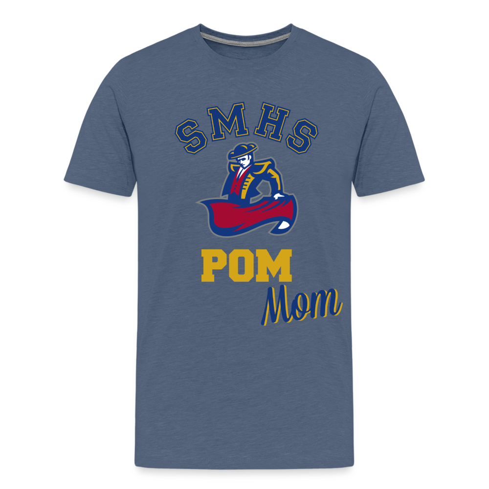 SMHS Pom & Cheer CUSTOMIZED "Pom Mom" Unisex Premium T-Shirt