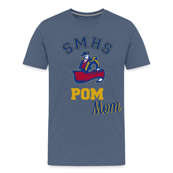 SMHS Pom & Cheer CUSTOMIZED "Pom Mom" Unisex Premium T-Shirt