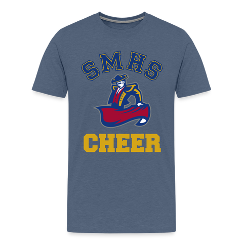 SMHS Pom & Cheer CUSTOMIZED "Student's Cheer Mom" Unisex Premium T-Shirt