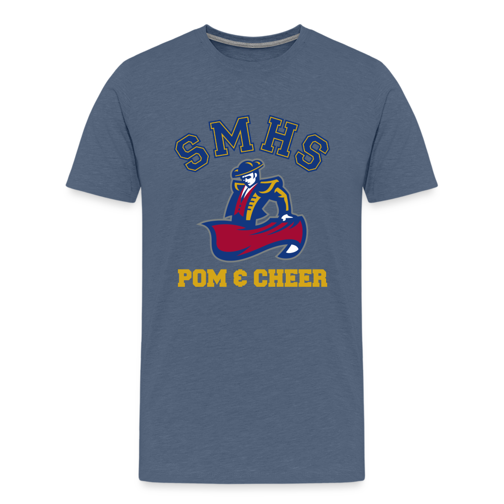 SMHS Pom & Cheer CUSTOMIZED "Student's Mom" Unisex Premium T-Shirt