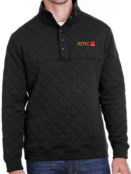 AZTEC Unisex Quilted Snap Pullover