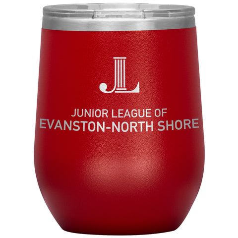 JL Evanston-North Shore "Logo" Wine Tumbler