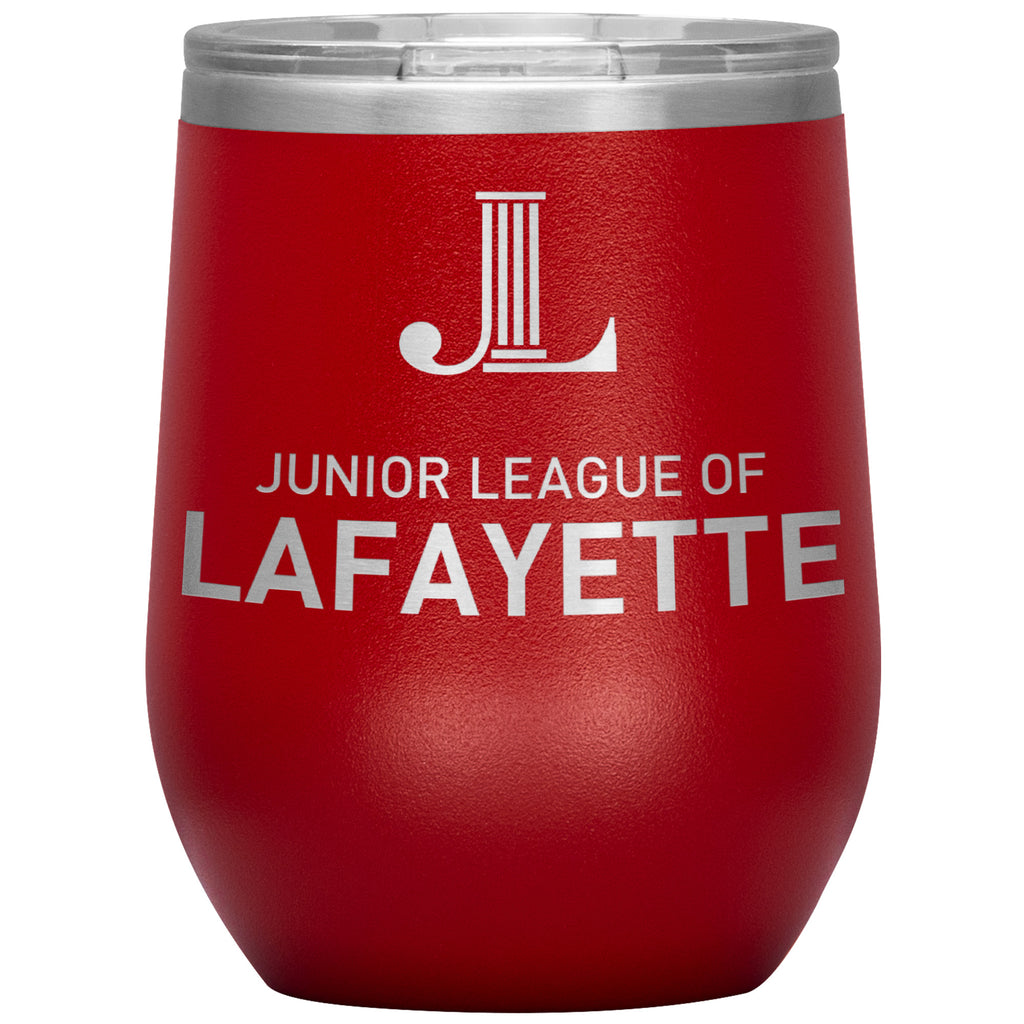 JL Lafayette "Logo" Wine Tumbler