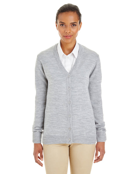 AZTEC Women's Pilbloc V-Neck Button Cardigan Sweater