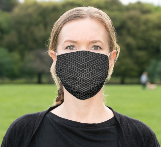 Cloth Face Mask "Honeycomb"