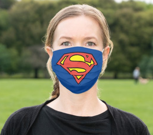 Cloth Face Mask "Superman Logo"