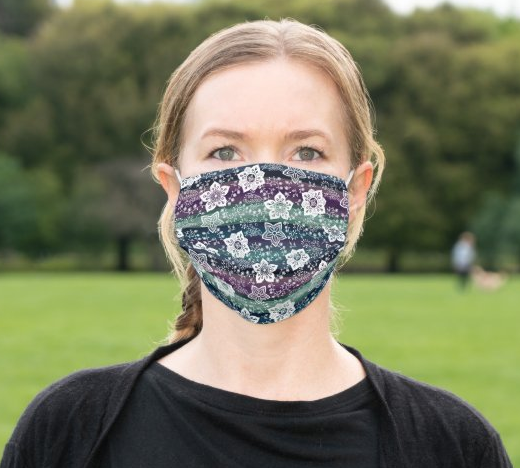 Cloth Face Mask "Flower Garden"