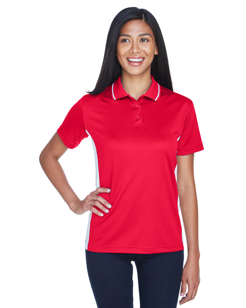 AZTEC Women's UltraClub Cool & Dry Sport Two-Tone Polo