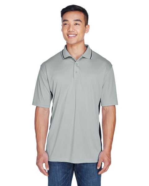 AZTEC Men's UltraClub Cool & Dry Sport Two-Tone Polo