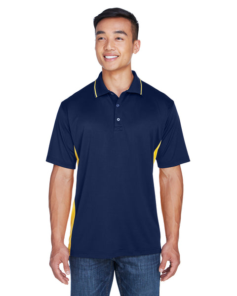 AZTEC Men's UltraClub Cool & Dry Sport Two-Tone Polo
