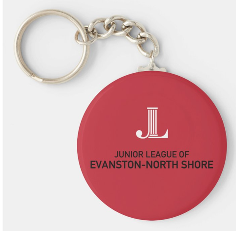JL Evanston-North Shore "Logo" Keychain