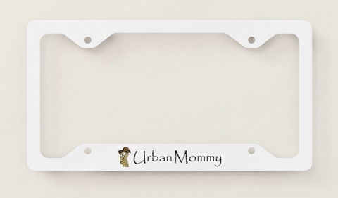 Urban Mommy License Plate Frame