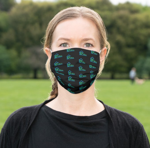 D-Squared "Patterned Logo" Cloth Face Mask