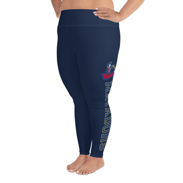 SMHS All-Over Print Plus Size Leggings
