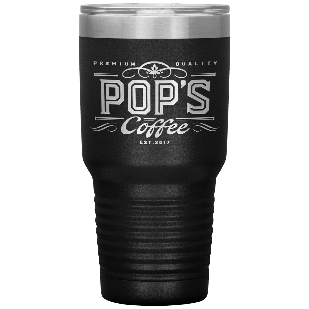 Pop's Coffee "Logo" 30oz Vacuum Tumbler