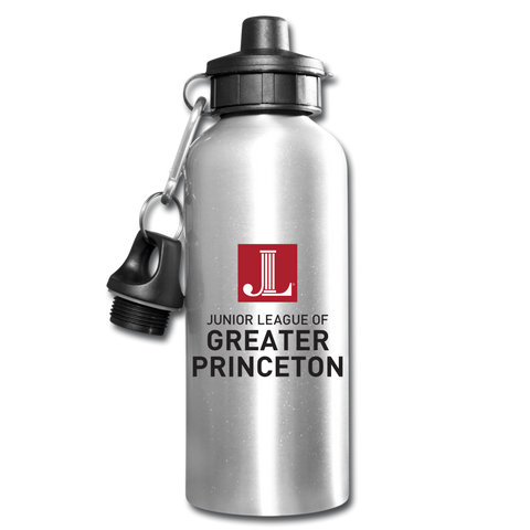 JL Greater Princeton Water Bottle - silver